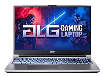 Acer ALG, Intel Core i7-13th Gen 13620H Processor, NVIDIA GeForce RTX 3050-6GB(16GB/512GB) FHD, 39.62cm(15.6"), 144Hz, Windows 11 Home, Steel Gray, 1.99KG, AL15G-53, Premium Metal Body,Gaming Laptop